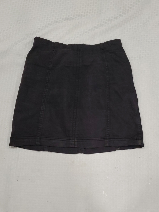 Free People Dresses & Skirts - Free People Black Structured Panel Mini Skirt
